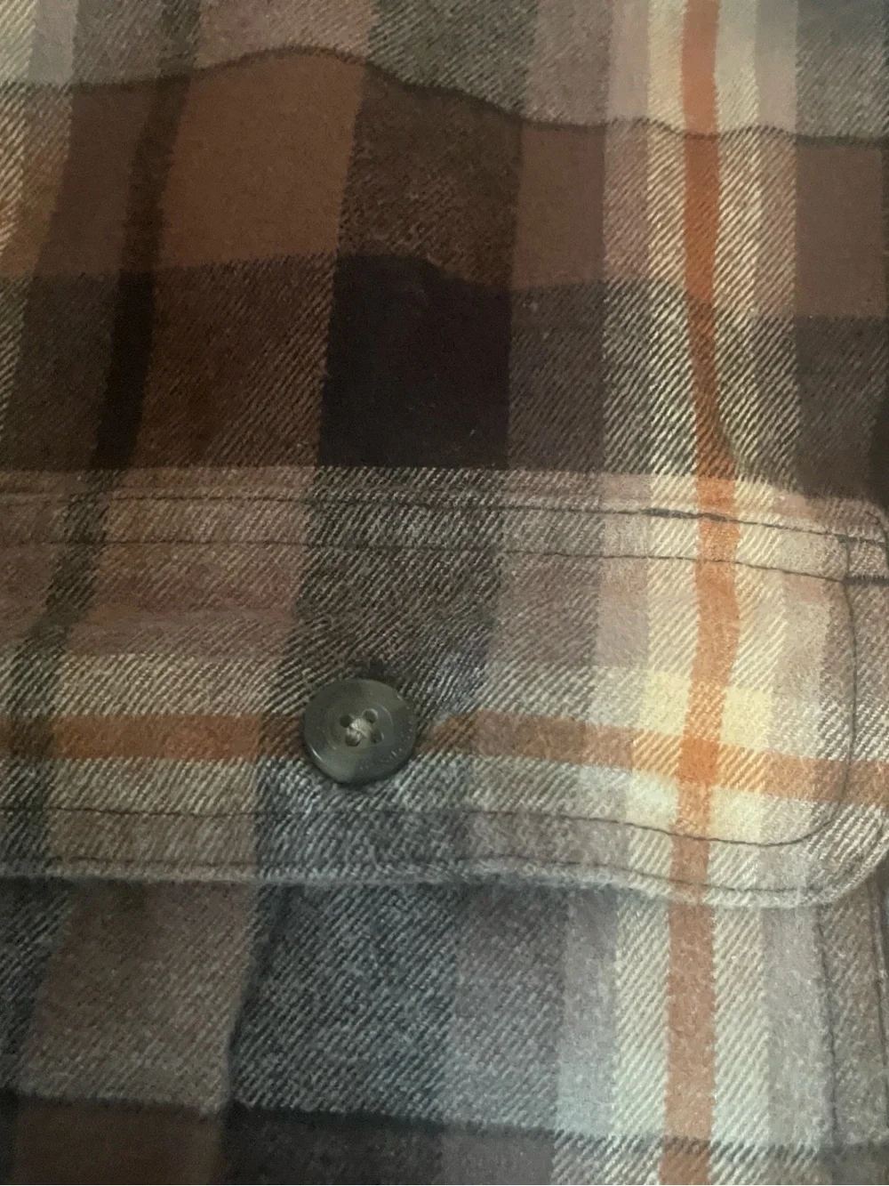 Carhartt Plaid Shirt Jacket in Brown and Black